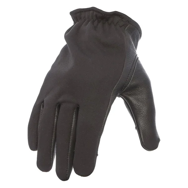 2-Tone Leather Driving Gloves - FI217 - Neoprene/Black - Leather - 3XL