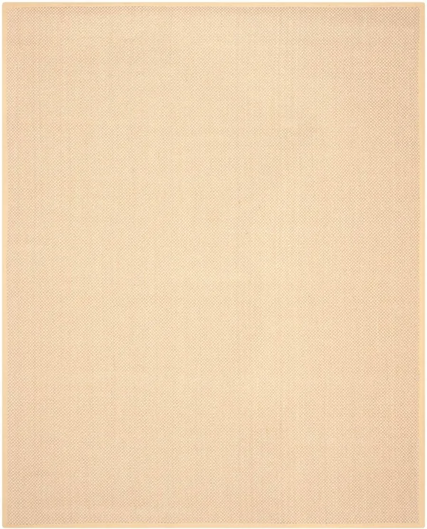 Safavieh NF443A Natural Fiber Maize, Wheat Area Rug - 10' x 14'