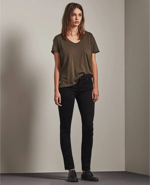 Ag Jeans Prima, Women's, Super Black