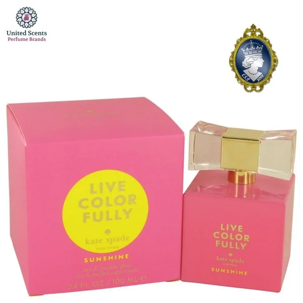 Live Colorfully Sunshine by Kate Spade - Eau De Parfum Spray (Women) 3.4 oz