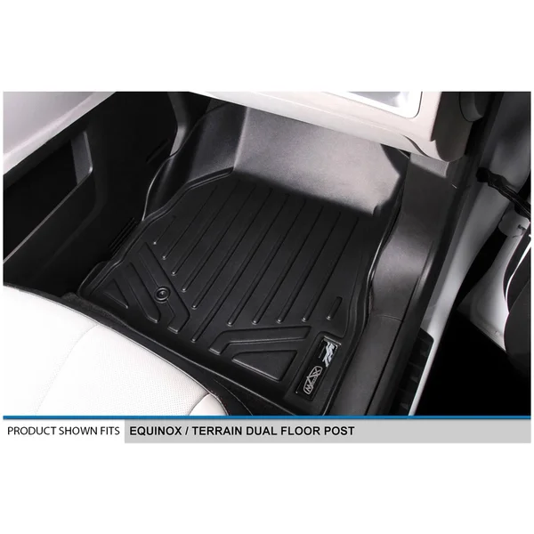 Maxliner Maxfloormat All Weather Floor Mats Liner for Equinox Terrain Front Set Black