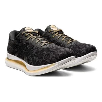 Asics GlideRide Running Shoes Black Yellow White - 43.5