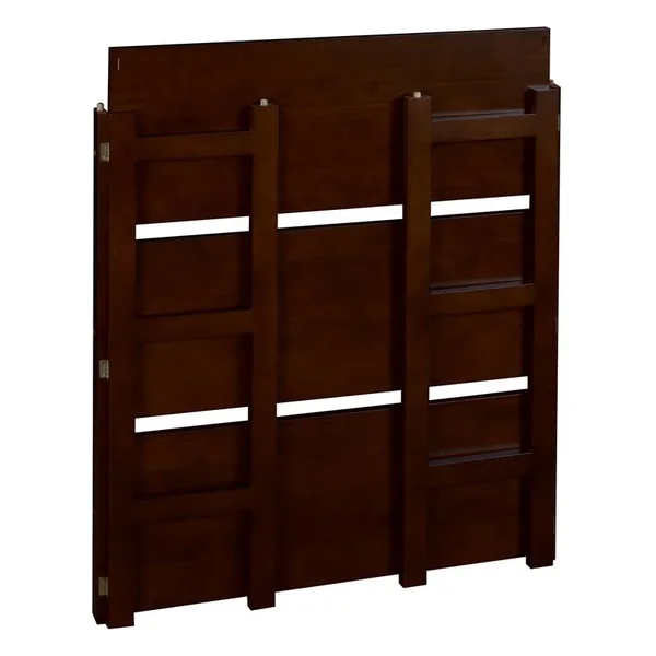 Regency Flip Flop 34x22 High Folding Bookcase- Mocha Walnut