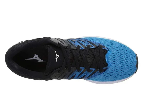 Mizuno Wave Shadow 2 Men's Running Shoes - Blue/Yellow, Size: 8.5
