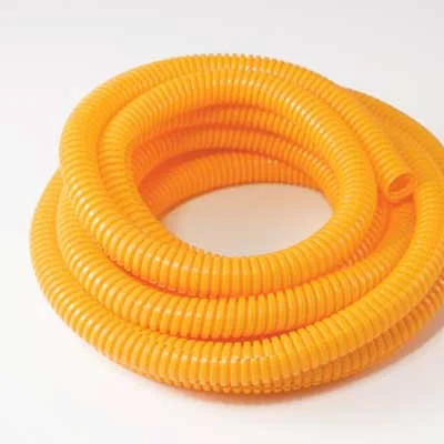 3/4x22 White Split Wire Loom Flex-Guard Convoluted Tubing, 100ft 4307-9C
