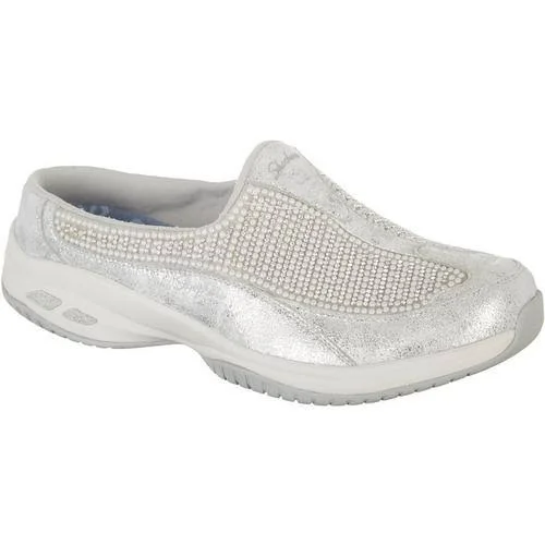 Skechers Women's Relaxed Fit Commute Time Happy as A Clam Clog - Silver