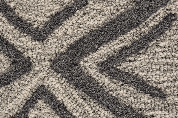Feizy Enzo 8733F Area Rug - Charcoal/Taupe, 2&6x22 x 8& Runner