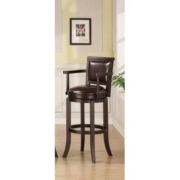 Mahnoor Swivel 24x22 Counter Stool Winston Porter