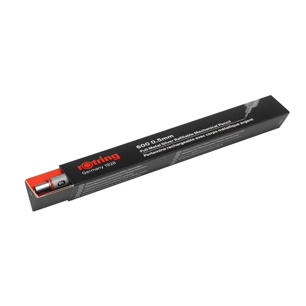 Rotring 600 0.5mm Silver Barrel Mechanical Pencil (1904445)