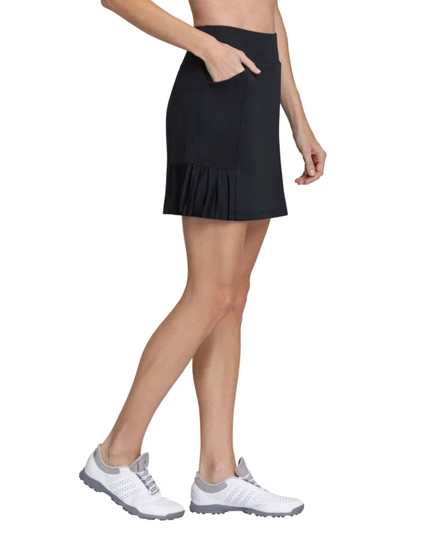 Tail Women's Pleated 18&& Golf Skort - Large, Black