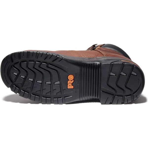 Timberland Pro Men's 6 in. Helix Alloy Toe Waterproof Work Boot - Brown