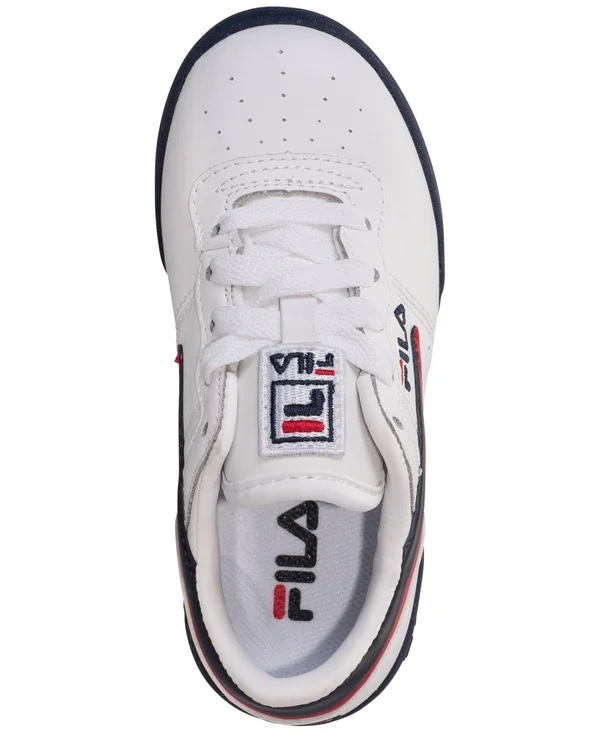 Fila Boys Original Fitness - White/Navy/Red, 7