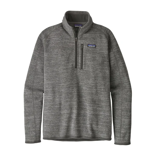 Patagonia Better Sweater 1/4 Zip Men's, Nickel, XL