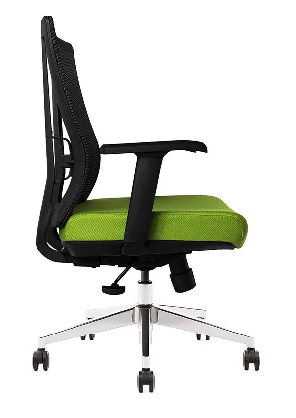 Bitchair Ergonomic Mesh Office Chair in Green with Seat Slide