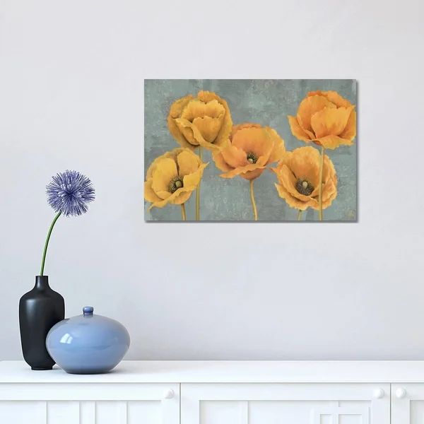 iCanvas 9149-1pc3-26x18 Sunset by Daphne Brissonnet Canvas Print