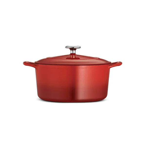 Tramontina 5.5 Quart Cast Iron Dutch Oven - Red