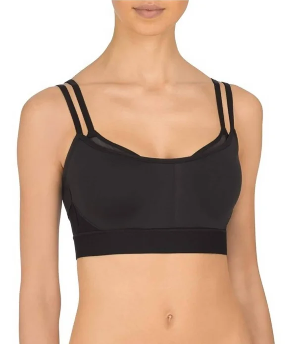 Natori Gravity Contour Underwire Sports Bra - Black - 32c