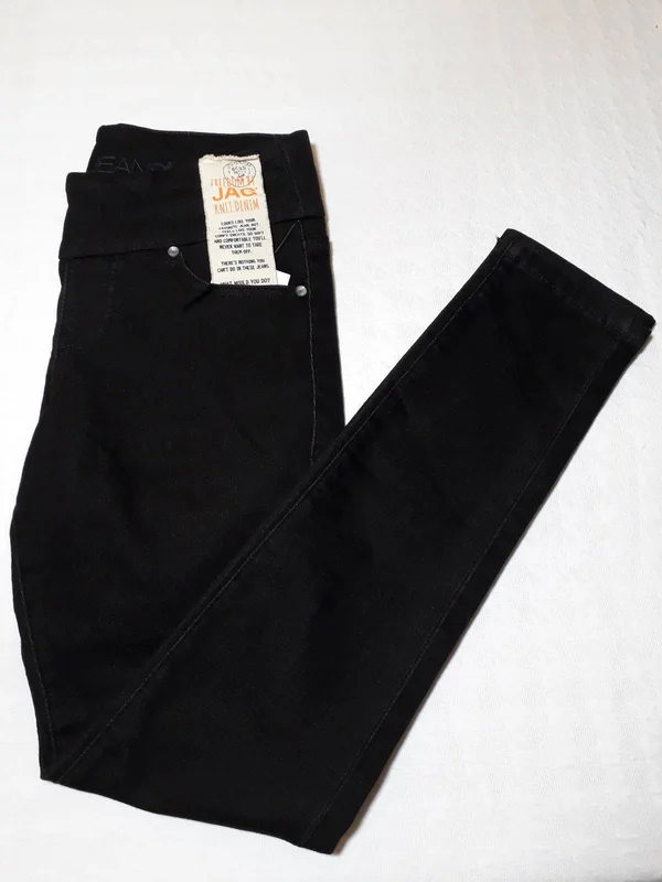 Jag Jeans Nora Skinny Jeans - Black, 2