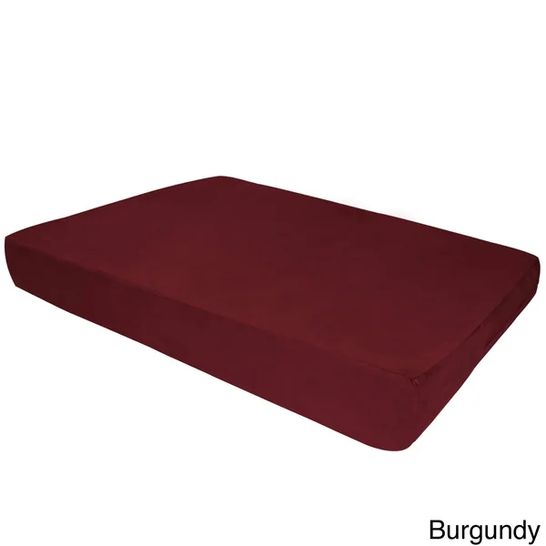 Big Barker 7 inch Pillow Top Orthopedic Dog Bed for Large and Extra Large Breed Dogs (Sleek Edition), Brown