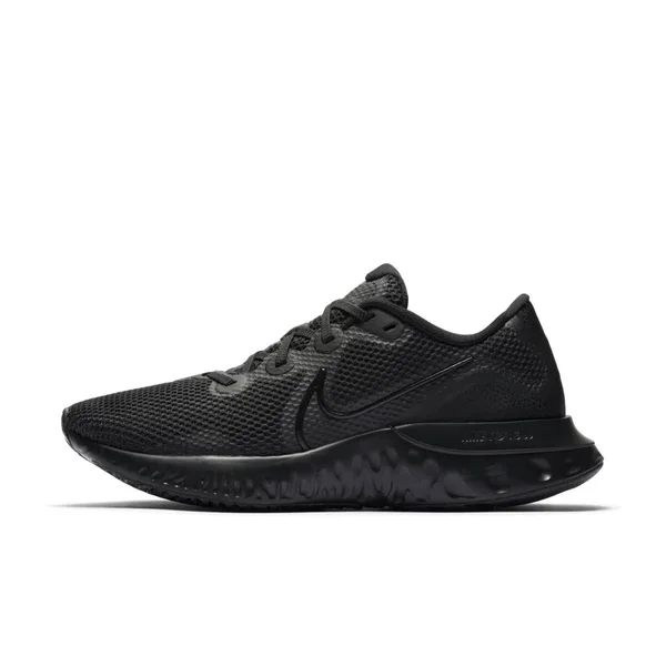Nike Renew Run Black Men's Running Shoes, Size: 14