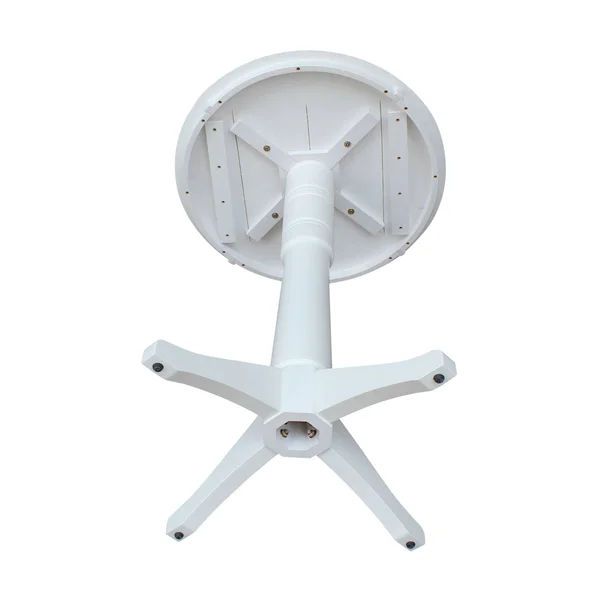 International Concepts 30x22 Round Top Pedestal Table - 34.9x22H - Espresso