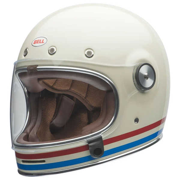Bell Bullitt DLX Stripes - Pearl White XL
