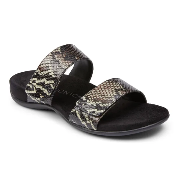 Women's Vionic Randi Slide Sandal - Size 8.5 W - Black