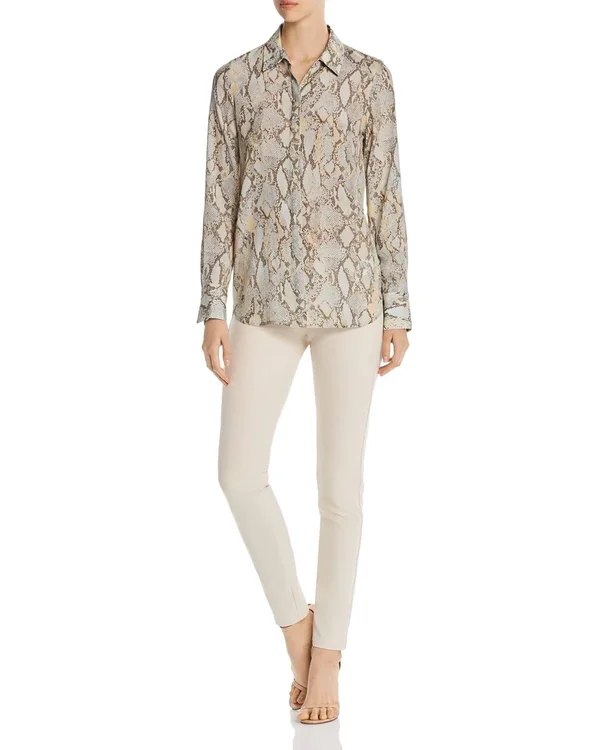 Lafayette 148 New York Acclaimed Stretch Mercer Pants - 16, Ink