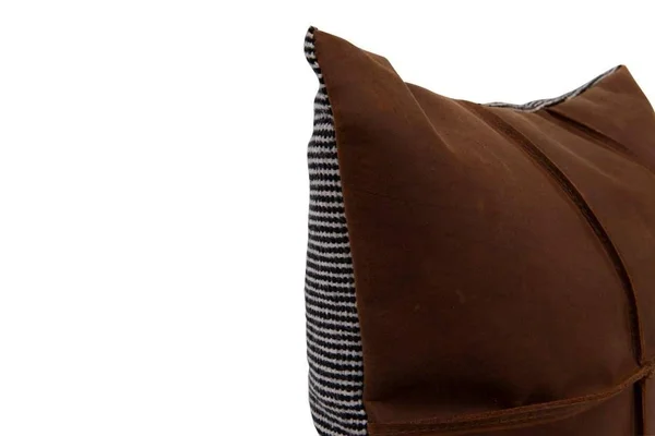 Leather & Felt Pillow