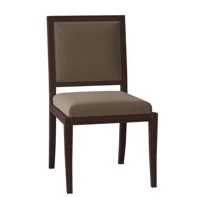 Brookfield Upholstered Side Chair Fairfield Chair Body Fabric: 8789 Wisteria, Frame Color: Espresso