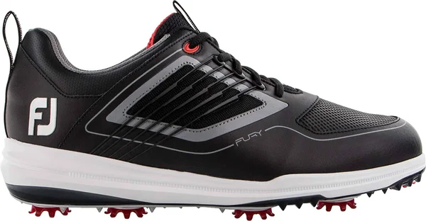 FootJoy Men's Fury Golf Shoes, Black
