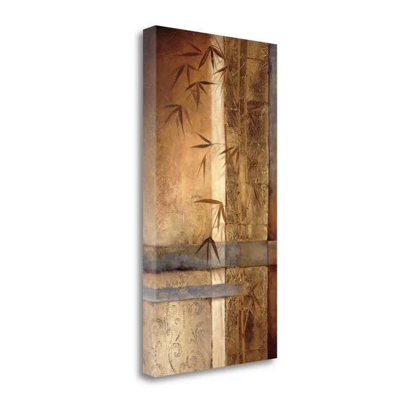 Tangletown Fine Art Bamboo inspirations I by Tita Quintero Giclee Print on Gallery Wrap Canvas - 16x22 x 29x22 - Multi