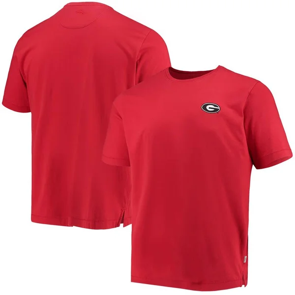 Men's Tommy Bahama Red Georgia Bulldogs Sport Bali Skyline T-Shirt Size: Small