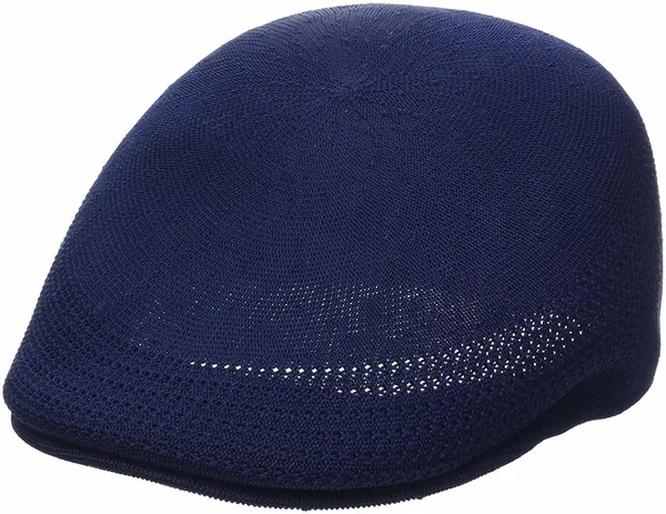 Kangol Tropic 507 Ventair Flat Cap - Navy - Large