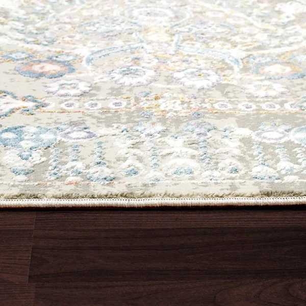 Dynamic Rugs Valley 7984-580 Blue Beige Area Rug Scatter 2&0x22 x 3&11x22