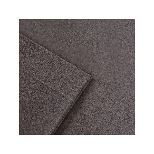 JLA Home 3M Peak Performance Fleece Sheet Set - Gray, Queen