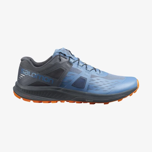 Salomon Men's Ultra Pro Trail-Running Shoes Blue 14