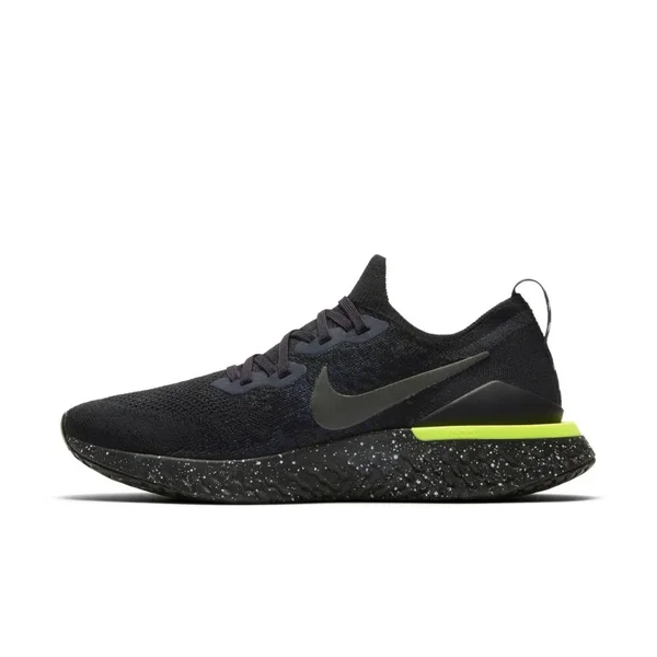 Nike Epic React Flyknit 2 SE Men's Running Shoe Size 6.5 (Black)