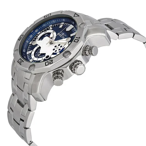 Invicta 22764 Men's Pro Diver Blue Dial Steel Bracelet Watch