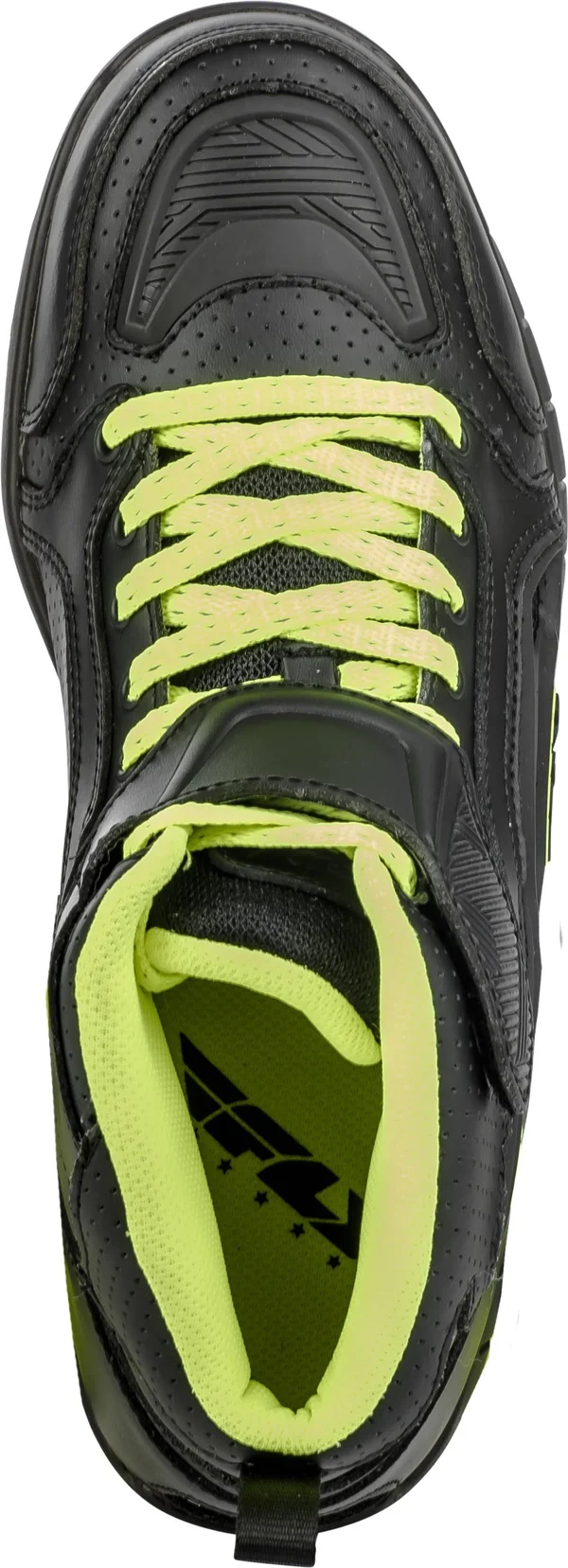 Fly Racing M21 Shoes (11, Black/Hi-Vis)