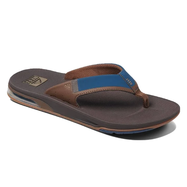 Reef Fanning Low Navy/Brown, 7