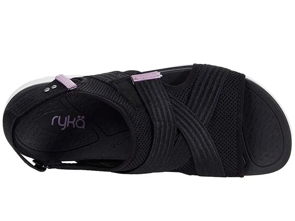 Ryka River Women's Sandals, Size: 9, Black