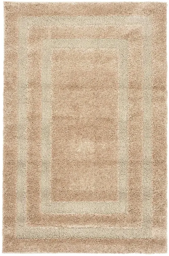 Safavieh Florida Shag Sg454-1313 6&7x22 Square Beige/Beige Area Rug