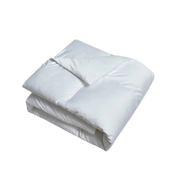 Blue Ridge Home Fashions All Season 233 TC Cotton Solid Color Down Alternative Comforter White King