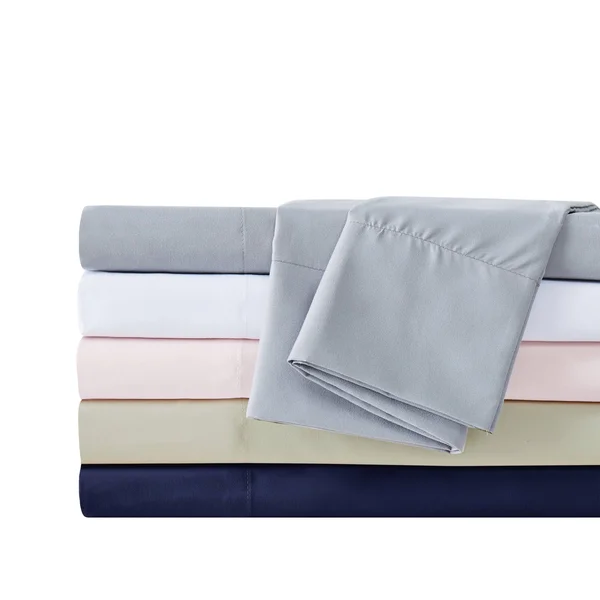 Truly Calm Antimicrobial Sheet Set - Grey - Queen