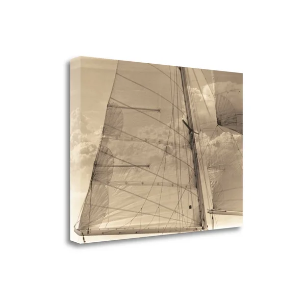 Tangletown Fine Art Nautical Dream I by David Stevens, Giclee Print on Wrap Canvas, 35x22x25x22