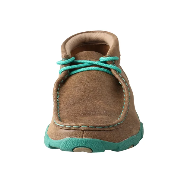 Twisted x Kid's Driving Moccasins - Bomber/Turquoise