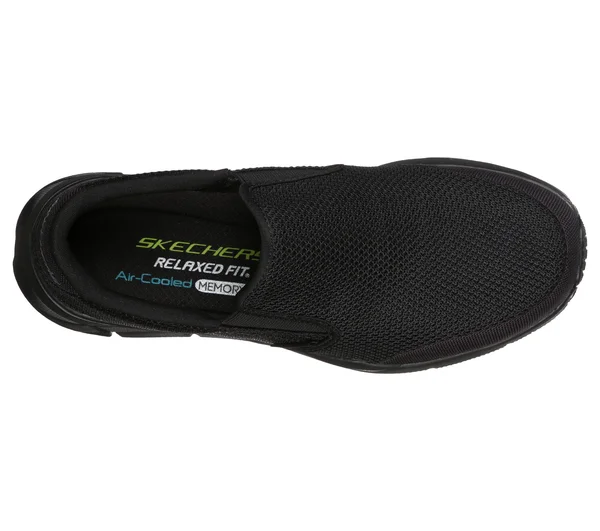 Skechers Men's Relaxed Fit Equalizer 4.0 Krimlin Slip-On - Black/Black