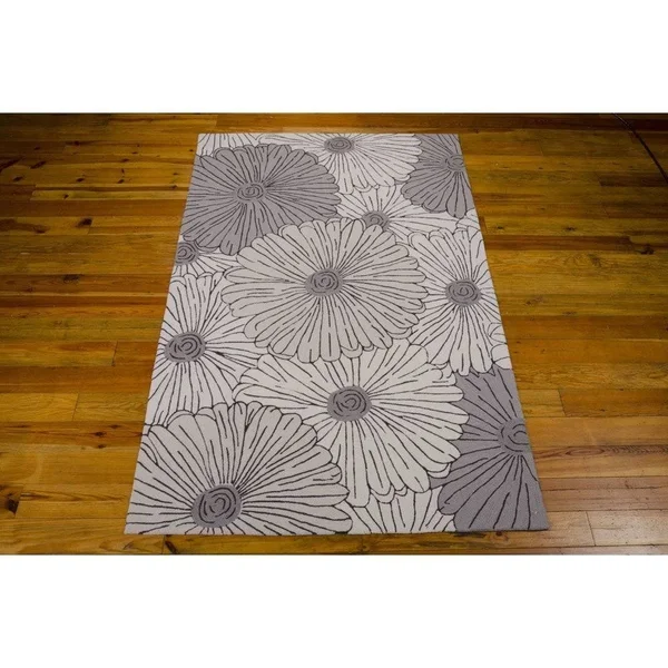 Nourison Fantasy FA25 Ivory Multi Rug - 5 ft x 7 ft 6 in