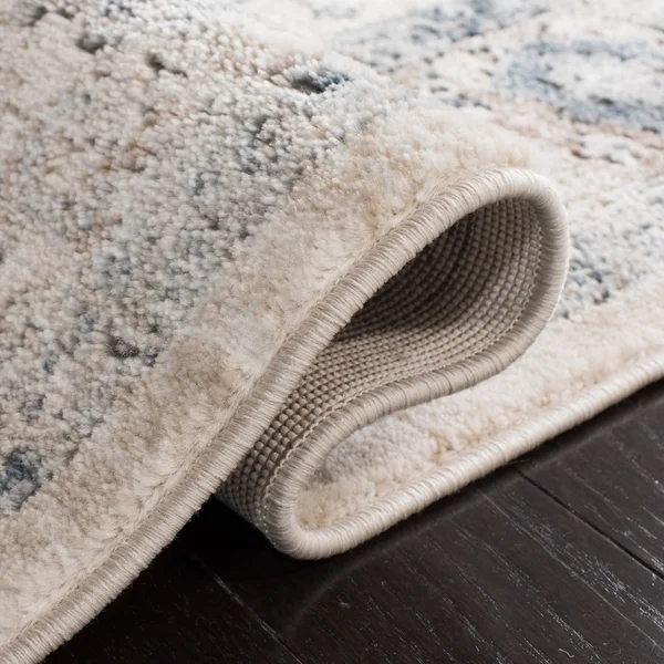 Safavieh Oregon Rug Collection ORE868A - Ivory - Blue - 4& x 6&